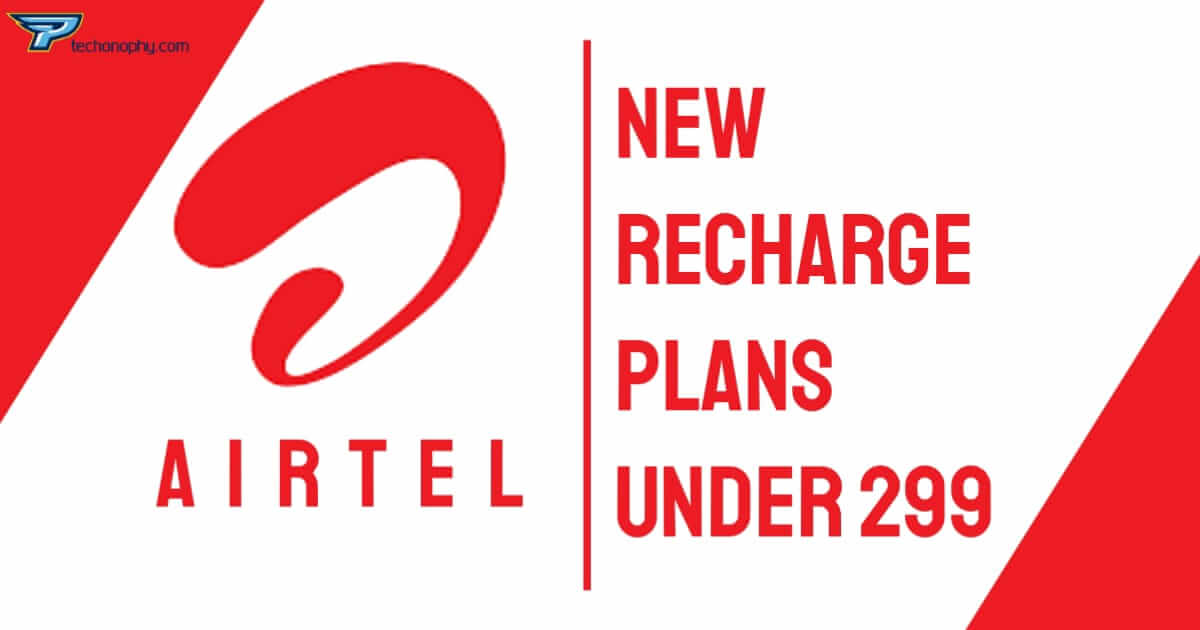 Airtel Recharge Plans under 299